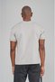 Trend We Half Oversize Fit T-Shirt with Double Face Fabric Collar and Sleeves Ribbed Label Detail - 6