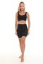Porfy Laser Cut 5 Zones No Marks Women's No Show Shorts Corset Black Color - 4