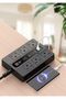 Smart Power Strip by QUFEX, Digital Timer, Fast and Safe Charging (Black) - 5
