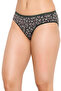 Pack of 3 Low Waist Leaf Print Bikini Panties - Cotton - 8
