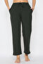 Chic Basic Pyjama in Olive Green - Cotton - 2