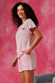Chic Basic Top & Shorts Set in Baby Pink - 100% Cotton - 5