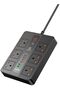 Smart Power Strip by QUFEX, Digital Timer, Fast and Safe Charging (Black) - 2