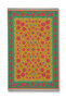 Mosso Yellow Green Themed Traditional Pattern Woven Base Modern Decorative Carpet Mosso247Yellow