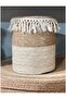FFD Eco-Friendly Handwoven Jute Pouf – Boho Chic Round Footstool with Tassel Trim, Handmade - 6