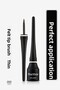 Dense Pigmented Thin Felt Brush Semi Matte Dipliner (BLACK) - Dipliner-000black-8690604330003