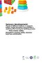 Set of 3 Cute Tower Game - Bultak Cube - Colorful Hexagonal Rings Educational Toy - 3