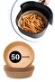 ® 50 Pieces Air Fryer Baking Paper Disposable Air Fryer Round Plate Model