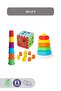 Set of 3 Cute Tower Game - Bultak Cube - Colorful Hexagonal Rings Educational Toy