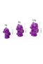 Teddy Bear Size Sorting 6 Color 12-Piece Counters Set - 4