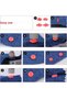 100Pcs Plastic Snap Fasteners Light Grey Snap Fasteners T5=12.4 mm No Sew Easy Attach Light Grey Snap Fasteners Set - 6
