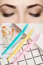 Set of 3 Dermaroller Needle Skin Renewal Tool + Jade Stone Massage Tool + 3-Piece Eyebrow Razor - 2