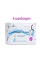 Airiz Night Pad 8 Pack - Active Oxygen & Negative Ion - Long, Super Absorbent, Hygienic Pad X6 Pack