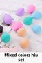 4-Piece Boxed Pear Sponge Set with Stand Makeup Sponge Set Multi-Purpose Foundation Concealer Powder Sponge - 8