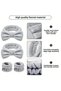 Lila Ribbon Figured Towel Hair Band/Makeup Sponge/Powder Sponge/Water Absorbent Towel Bracelet Set of 14 - 7