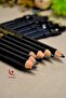 Pack of 12 Black Eyeliner Pencils with Sharpener – Classic, Practical and Suitable for Hajj Umrah Gifts - 2