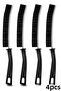 4 Multipurpose Thin Cleaning Brushes - Grout Cleaning Brush for Bathroom, Kitchen, Sink Details