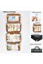 Premium Makeup Travel Bag Suitcase Organizer Makeup Suitcase Suitcase Organizer Bag - 3