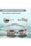 Stylish Swimming Goggle | Anti-fog & Uv Protection | Silver | Adjustable Strap - 3