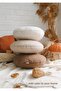Nakkish Round Inner Filled Decorative Kirlent - 1 Pcs - 2