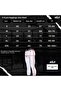 Basketball White 3/4 Sports Tights - 3