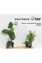 "Give Your Heart to God, God Will Give It According to Your Heart" Wooden Wall Decoration Writing - 6