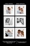 6 قطع إطار 20x20 - إطار مربع - إطار أبيض MDF - مجموعة إطارات صور متعددة