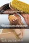 Anti-Cellulite 100% Natural Cactus Hair Brush - Dead Skin Remover Purifying Vegan and Animal Friendly - 4