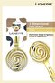 Three-Dimensional Hair Brush 8592 - Gold, Quick Dry, Flexible