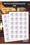 Female Entrepreneur Thank You Sticker - Sticker - 250 Pieces - 4,5X4,5 cm - 2