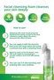Natural Facial Cleansing Foam, the Easiest Formula for Purifying Facial Impurities, 150 ml - 6