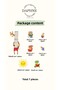 Animals Reading Books Wall Sticker Set, Glass Sticker - 4