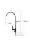 Countertop Chrome Purification Faucet Stainless Water Purification Faucet Sink Faucet - 2