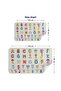 Educational Cute Turkish Alphabet and Number Training Sticker, Children's Room, Kindergarten Wall Sticker-3896 - 4