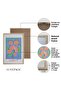 Natural Wooden Framed 3-Piece Painting Set Hpn096 - 3