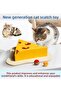 Gissa Fun Cat Playhouse - Cheese Slice Design, Developer Brain Teaser Game - 3