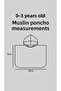 Organic Double Layer Muslin Sea Pool Poncho - 2