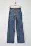 Mavi Yüksek Bel Orta Esnek Wide Leg Palazzo Jeans TWOAW26JE00084 - 6