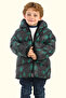 Men's Digital Pattern Fleece Water and Windproof Hooded Puffer Winter Jacket - 2