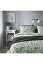- Rodgersia, Single Duvet Cover Set, Green-White, 150X200/50X60 cm - 3