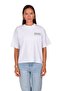 Crying Center Boxed Fit Women's T-Shirt White C590 - 2