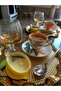 Lemon Motif Coffee Presentation Plate Lemon Dessert Presentation Plate Base (Piece of 6) - 7