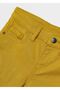 Boy's Yellow Trousers Slim Fit 5 Pockets - 4