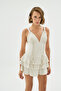 SS6070 Mini Dress with Corset Detail - 6