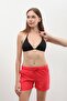 Women's Lace-Up Pocket Swim Shorts