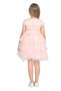 Girl's Ruffled Tulle Satin Wedding Henna Engagement Wedding Birthday Special Occasion Evening Dress Bridal Gown 4-8 Years Old - 6