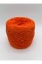 (200Gr) Cotton Hand Knitting Yarn-Cotton Yarn-Punch Yarn-Hand Knitting Bag Yarn-Motif Yarn-Orange