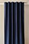 Blackout Curtain 100% Luxury Blackout Dark Navy Double Sided - 5