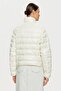 Women's Ivory Puffer Jacket - 3
