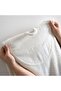 Ayliz Men's Bathrobe 100% Organic Cotton Embroidered Cream - 5